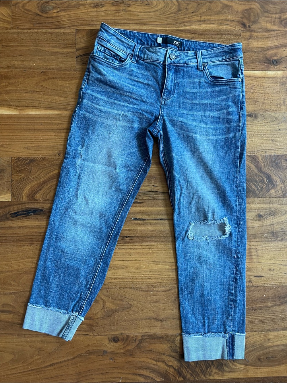 Kut from the Kloth Medium Blue Denim Jeans